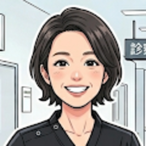 歯科医師 後藤有希（イラスト）